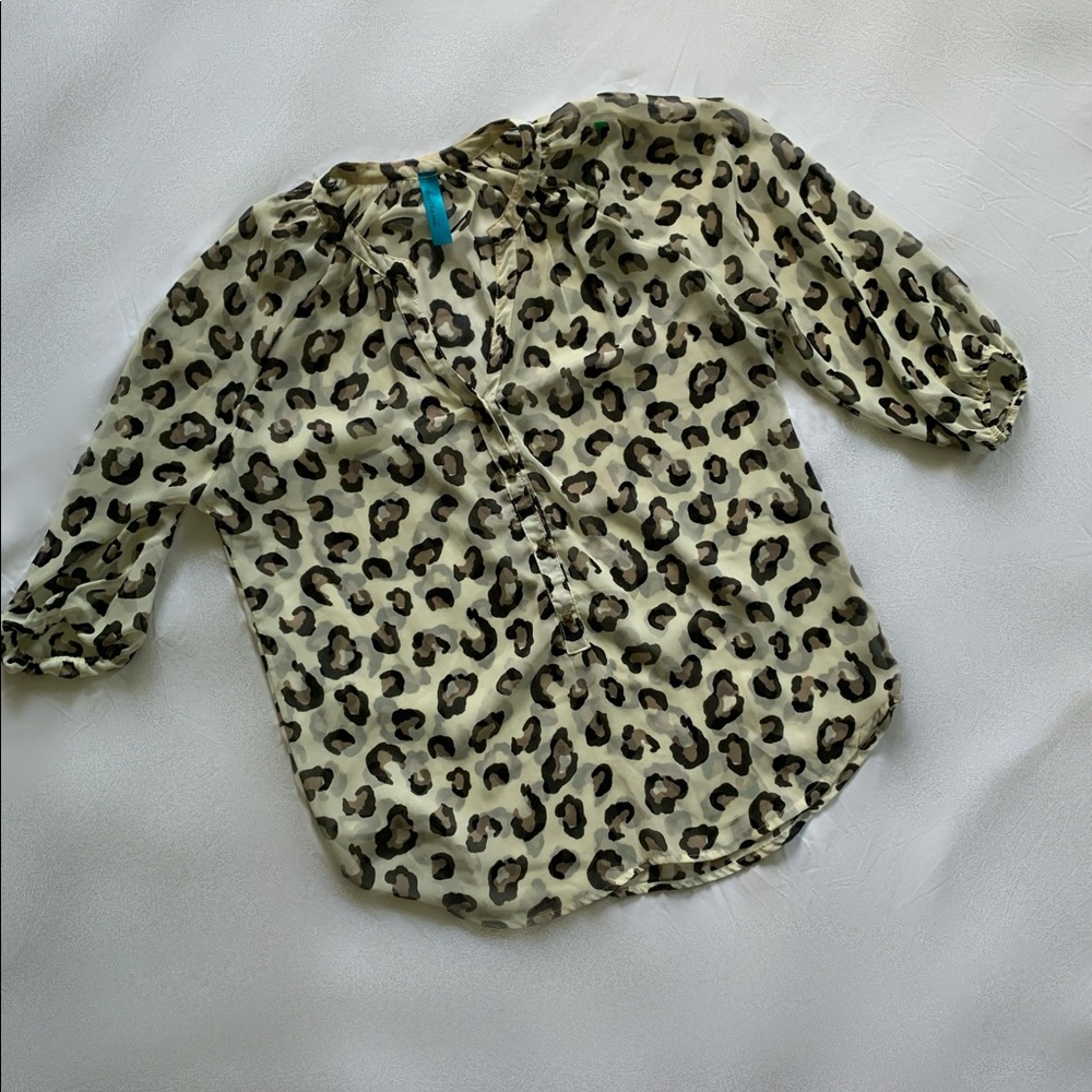 Cheetah print top